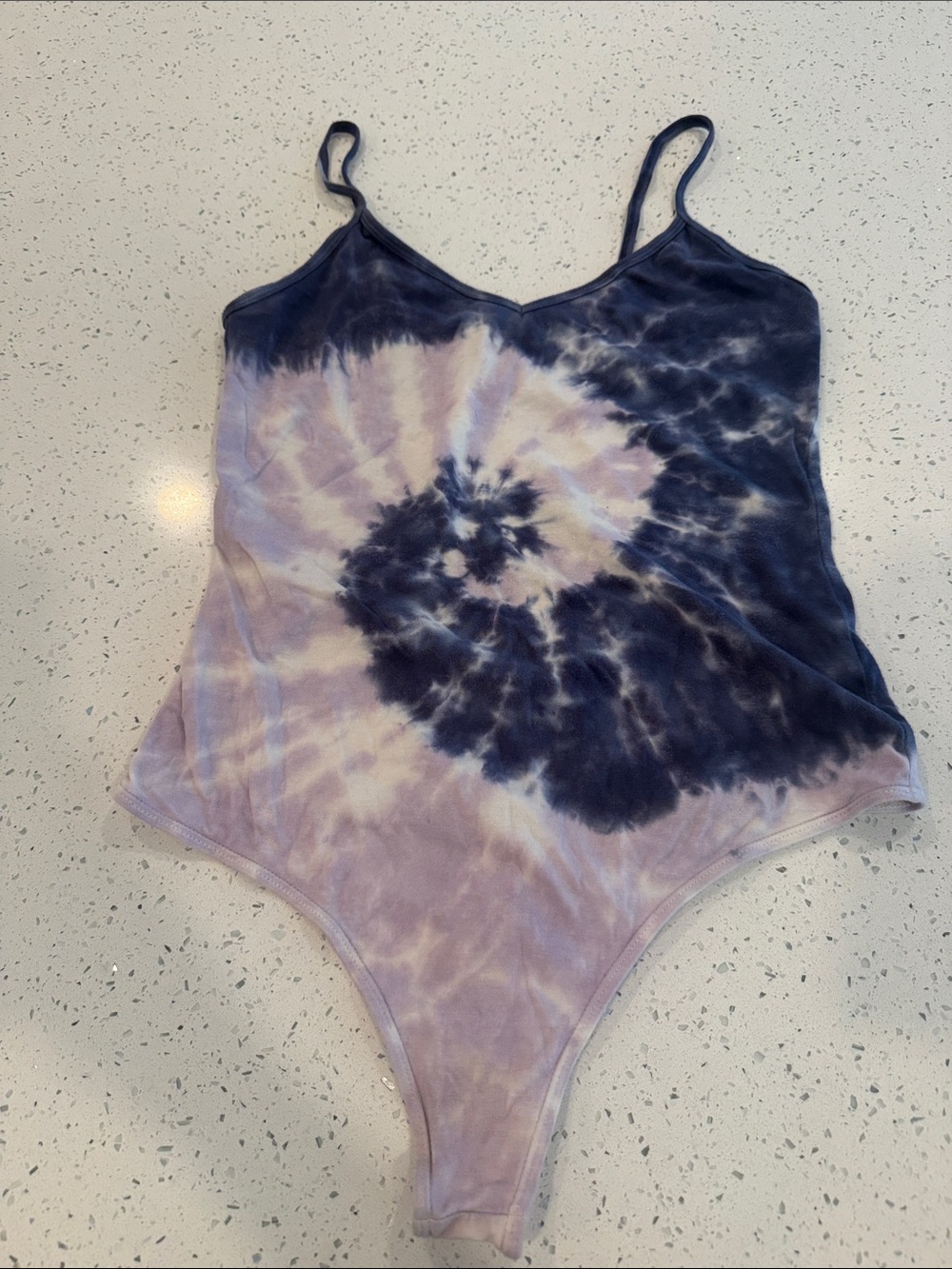 Pacsun Tie-Dye Sleeveless One-Piece Bodysuit